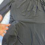 To The Max Black Scoop Neck Dress Women's‎ XL Pockets 3/4 Sleeves Knee Length Photo 3