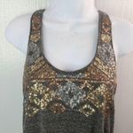 Quiksilver QSW Quicksilver M Sequined Racerback Tunic Tank Top Photo 2
