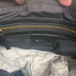 MARTA PONTI Portugal Women’s Leather Puff Bag Black New 11.5X3.5X11 Photo 8