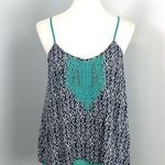 THML  Embroidered Layered Tank Medium Photo 0