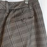 Calvin Klein Brown Tweed Plaid Modern Fit Straight Leg Trouser Pant Size 12 Photo 3