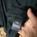 Torrid  Black Button Front V-Neck 3/4 Sleeve Crop Cropped Blouse Womens Size 2/2X Photo 5