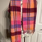 Vintage Kiltane of Scotland Lambswool Cashmere Tartan Shawl Wrap Pashmina Multicolor colorful Coquette Scarf Photo 2