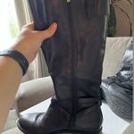 Enzo Angiolini Black Leather Women's Boots Photo 6