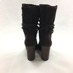 Ecote Carla Suede Brown Slouch Boots 7M Photo 4