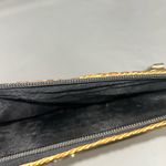 Vintage Rattan Yellow Vintage Handbag Purse Tote Photo 2