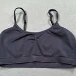 No Boundaries  Sports Bra Bralette XL Black Seamless Adjustable Straps Comfort Photo 0