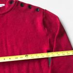 Vintage Saint James Tricots Maroon Long Sweater Button Shoulder Made In France Red Size undefined Photo 3