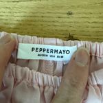 Peppermayo  Ruched Mini Shorts Girls Like Us Size US 6 in Pink Photo 1