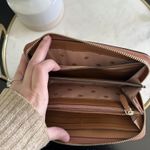 Kate Spade NY Leila Large Continental Wallet Pebble Leather Warm Gingerbread Photo 10