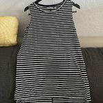 Athleta  Stripped Black White Sleeveless Top Photo 7