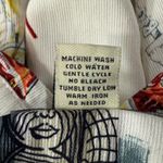 Big Dogs Medium Top Button-Up Sleeveless Floral Cocktail Drinks Hawaiian Womens Photo 6