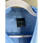 Belyn Key Womens Tops Size L‎ Stretch Sleeveless Polo Blue Size L Photo 3