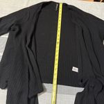 Athleta  Charcoal Ribbed Knit cardigan Photo 2