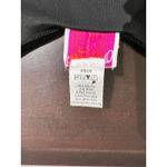 Quacker Factory Vintage Black Velvet Tank Top Embellished Neckline Plus Size XL Photo 4