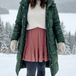 Pleated Solid Woven Pull On Mini Skirt Women's Plus Size Ash Rose 3X New Oddi Pink Photo 0