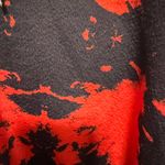 SheIn  Curve Red and Black Splatter Hoodie Photo 5