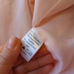 Venus  Pale Pink Size 16 Coat Long Sleeve Pastel Fringe Winter Warm Retro Photo 13