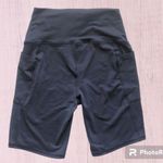 Biker Shorts With Pockets Blue Photo 1