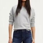 Levi's  Denim Mid-Rise Shorts Stretch Dark Wash Women Size 27 Photo 0