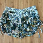 Free People Blue and Green Shorts Relaxed Fit Photo 0