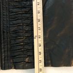 Blanc Noir Womens Faux Leather Motorcycle Biker Jacket Black Full Zip Lined XL Photo 4