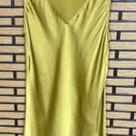 Soft Surroundings Soft‎ Surroundings Chartreuse Mini Dress Size XS Photo 0
