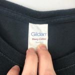 Gildan Woman’s  Black American Pride Flag T-shirt Top Large Photo 2