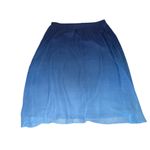 Old Navy - Navy to Sky Blue A-Line Skirt Photo 1