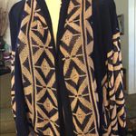 Say What? Say What?pink and dark blue cardigan for women Photo 1