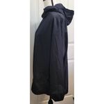 Aerie Offline Black Nylon Poly Rain Jacket Windbreaker Classic Fit Sz L Photo 6