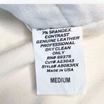 Sky ☀︎︎ Ewa Woven Leather Strapless Top ☀︎︎ Stretch Back ☀︎ Bone White ☀︎ Medium Photo 8