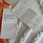 Athleta Breezy Wrap Tank Top Linen-like breathable - Orange Size L - NWT Photo 5