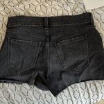 Old Navy black jean shorts, size 4 Photo 1