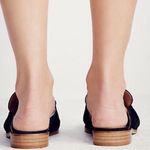 Free People NWT  “At Ease” crocodile print leather loafers/mules / SIZE 5.5 Photo 4