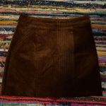 Forever 21 Brown Corduroy Skirt Photo 0