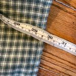 American Eagle  green plaid smocked bust long sleeve dress small Photo 6