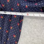 Unbranded Dotted Heart Blue White Size Small Vintage Dress Front Bow Photo 5