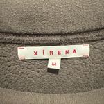 XIRENA Chase Funnel Neck Sweatshirt in Olive Stone size Medium Green Photo 4