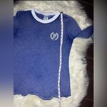 PINK - Victoria's Secret Pink heathered blue Longsleeved tops sz XS Photo 4