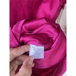 Lovers + Friends  Lorenza Mini Dress Fuchsia Pink Long Sleeve V-Neck Size Xs Photo 5