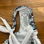 Source Unknown Women’s Juniors‎ Unbranded Side Tie Bikini Bottoms Blue White Floral Size Large Photo 4