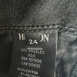 Hudson Jeans Hudson Hi Rise Skinny Jeans Black & White Plaid Contrast Panel Women's Size 24 Photo 4