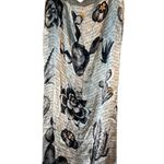 Max Studio  100% Silk Desert Rose Scarf Office Business Palm Springs Academia Photo 1