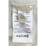 Free People * Nubby Oversized Sweater Womens M? Ivory Pullover Long Sleeve Crop Photo 3