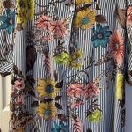 Floral shirt dress size 12 Gold Photo 0