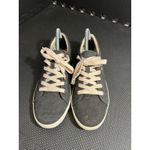 Taos Gray Charcoal Star Canvas Lace Up Low Top Casual‎ Sneakers Womans Size 10 Photo 5