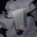 Larry Levine  14 Black Purple Flowers Top Plus Photo 7