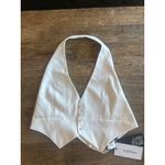 retrofete Florence Open Back Vest White Womens Size XL Photo 4