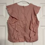 Karina Grimaldi  Olivia Linen Top Cheeky Pink Photo 2